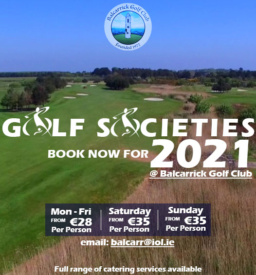 Society Information Balcarrick Golf Club